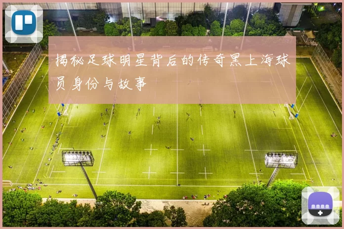 揭秘足球明星背后的传奇黑上海球员身份与故事